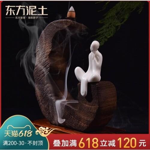 Production of the preferential 】 ceramic Chinese zen furnishing articles back sweet adornment