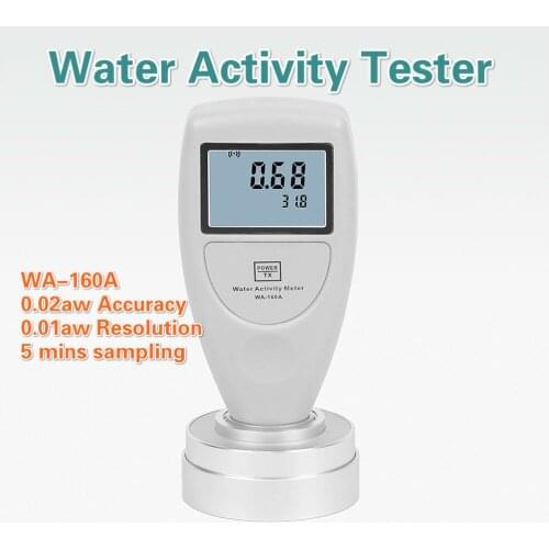 WA-160A Handheld Water Activity Meter Tester High Accuracy 0.02AW Digital Water Activity Measure Analysis Instrument