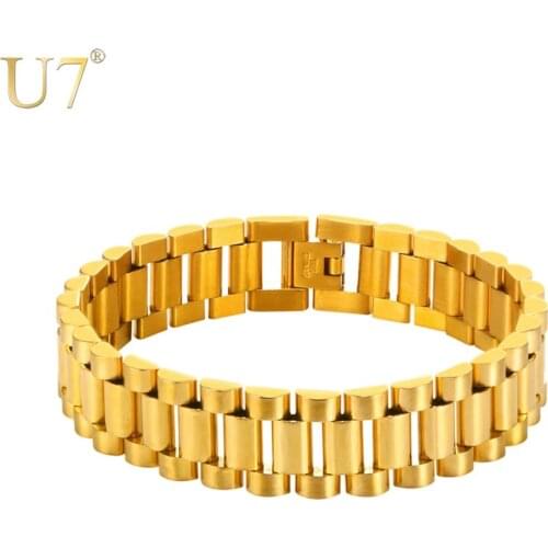 U7 Men's Watch Bracelets