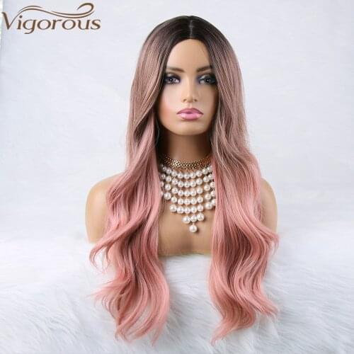 Vigorous Pink Wigs
