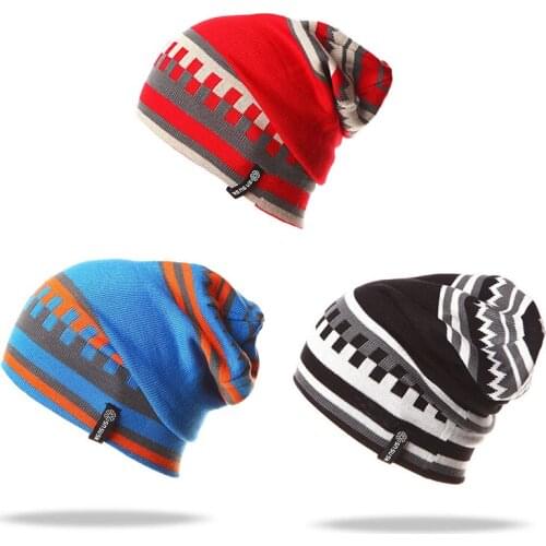 Women Men Unisex Beanie Colorful Outdoor Thermal Warmth Snowboard Knitted Cap Cheap Ski Perfect Gif