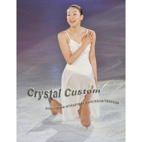 2016 Custom Ice Skating Dresses For Girls New Brand Vogue Figure Skating Competition Dress For Women DR3043