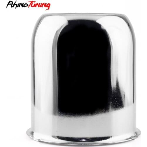 1pcs Chrome Push Through Center Caps Hub Cover for 3.19" Center Bore Auto Truck or Trailer Wheels and Rims For B0077YQ448