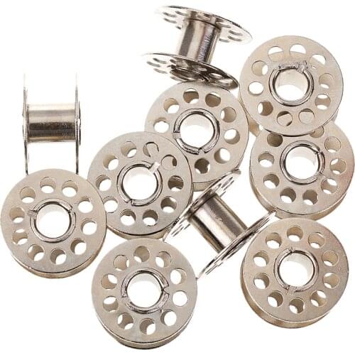 10 Bobbins Sewing Machine Grip Spool Home Accessories for Singer