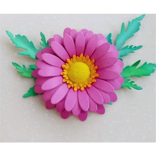 5pcs/Set Craft Dies Flower Decor Metal Cutting Dies Stencils For Card Making Decorative Embossing Suit Paper Cards Stamp DIY