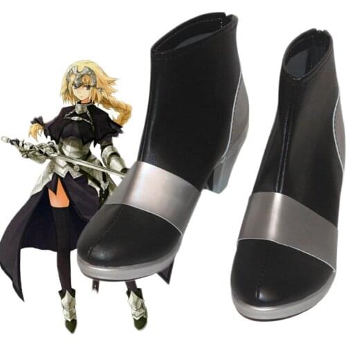 Anime Fate Apocrypha Fate Grand Order Ruler Jeanne d'Arc Cosplay Boots Shoes Custom Made