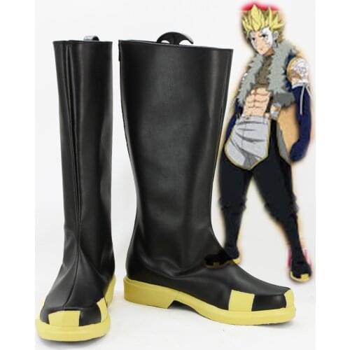 Fairy Tail Sting Eucliffe Cosplay Shoes Anime boots Custom-made