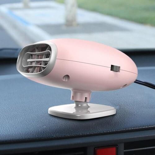 12V Car Heater Small Fast Heating Warmer Fan Accessories 150W Heater Window Mist Remover Portable Car Heaters for Bedroom Office