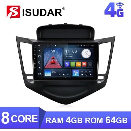 ISUDAR V57S Android Car Radio For Chevrolet Cruze J300 2013 2014 2015 Car Multimedia Player GPS Stereo System CANBUS no 2 Din