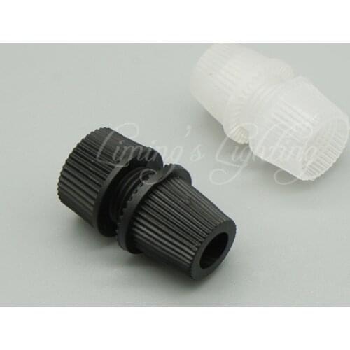 Free Shipping 50pcs/pack Pendant Lamp Wire Lock Cable Plastic Cable Grips Black Lamp Accessories For Vintage Iron Shade Lighting