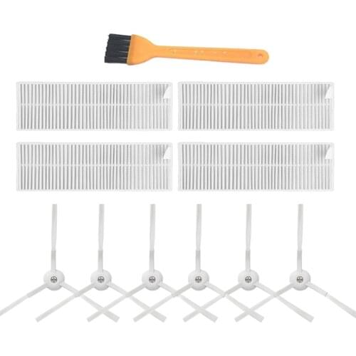 Side Brush Filter Kits for Xiaomi Mijia G1 Vacuum Cleaner Parts Accessories Hepa Filter Spare Parts
