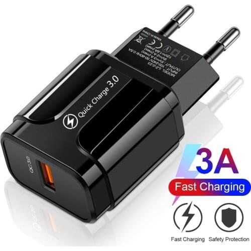 Quick Charge 3,0 de 4,0 5V 3A cargador Usb para Xiaomi Redmi nota 4X qc3.0 rápido de carga de Micro USB Cable teléfono móvil de