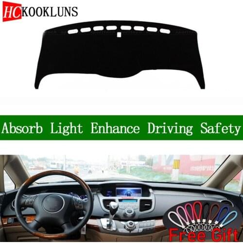 For Honda odyssey 2004 2005 2006-2008 Dashboard Cover Sun Shade Dash Mat Pad Carpet Car Stickers Interior Accessories