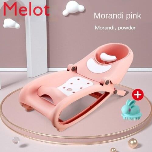 Baby Hair-Washing Chair Recliner Rack Children Salon Bed Stool Foldable Household Large