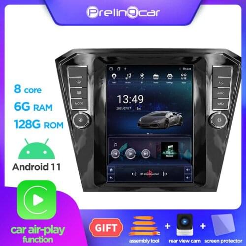 4G Lte Vertical screen android 9.1 multimedia video radio player for Volkswagen VW magotan 2017-2018 years navigation stereo