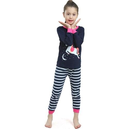 Kaiya Angle Wholesale Christmas 2PCS Sets Cartoon O-Neck Pullover Multiple Colors Outfits 2020 Toddler Baby Boys Girls Clothing