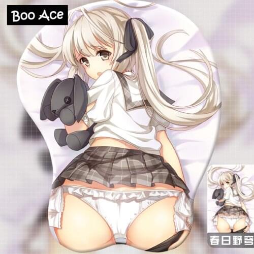 Kasugano Sora Anime 3D Mouse Pad Soft Bottom Wrist Rest