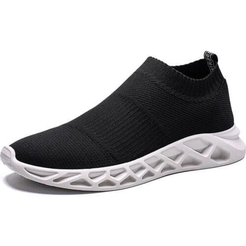 Sneakers men off white shoes brand Summer breathable socks shoes lazy casual shoes mens running shoes mens white shoes
