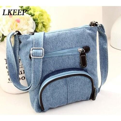 LKEEP Blue Women's Bags
