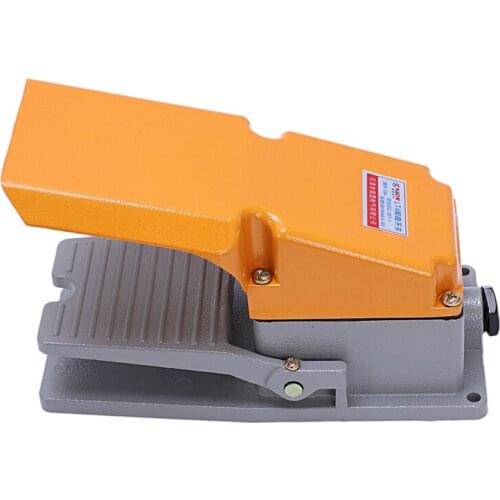 LT4 foot switch aluminium case treadle pedal switch for machine tool control silver contact