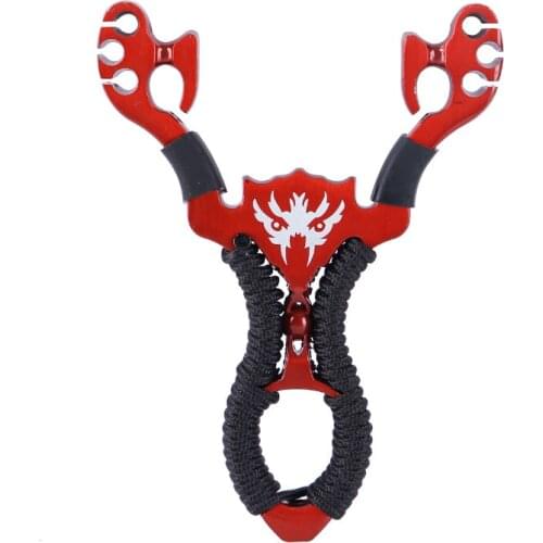 New Catapult Three Card Six Holes Thickened Alloy Outdoor Shooting Fish Shooting Competition