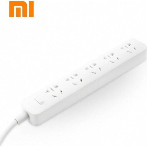 Original Xiaomi power Strip MI Power Sockets Smart Power Strip Electrical Sockets 5 plugs Adaptors drop shipping