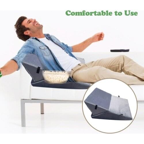 Memory Foam Wedge Pillow Sleeping Incline Cushion Adjustable Bed Wedge Elevating Leg Rest Pillow Comfortable Universal Support