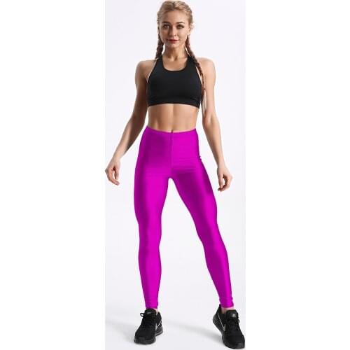 Qickitout Private Custom Mesh Purple skull leggings Customer Digital Printed yoga leggings USA Size XS-XL KH-001