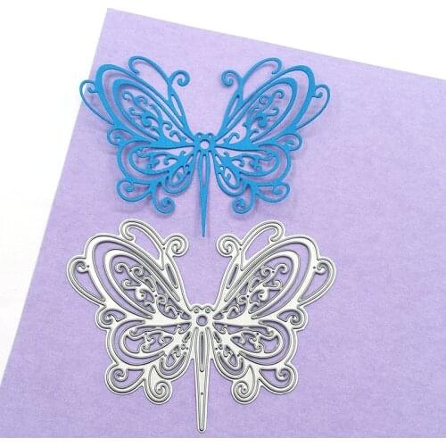 Julyarts Colorful Butterfly Scrapbooking Cutting Dies Scrapbook Album for Card Making DIY Scrapbooking Cardstock Die Cut Stencil
