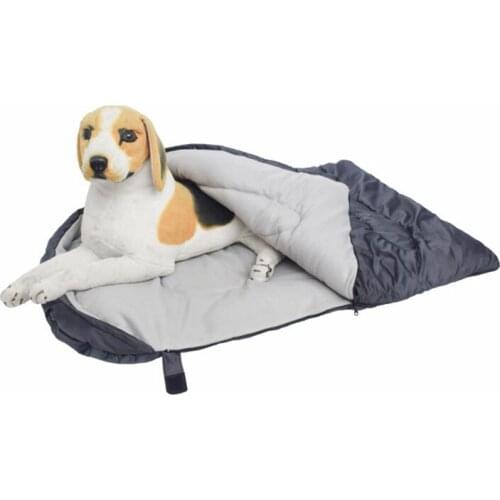 Pet Sleeping Bag Wear-resistant Waterproof Winter Warm Unmovable Dog Cat Bed 2 Colors Breathable Soft Kitten Puppy Nest