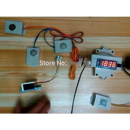 Takagism Real life escape game human body trigger the countdown timer clock props interesting escape game prop