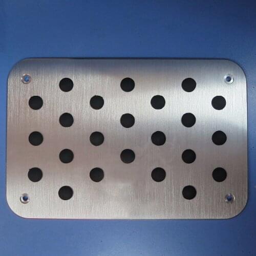 TTCR-II Car Accessory For Mitsubishi Outlander Lancer EX FORTIS Zinger ASX Floor Carpet Mat Pedal Pad Footrest pedals Stickers