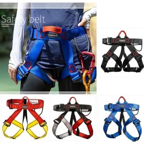 Thicken Climbing Safety Harness, Wider Half Body Harness for Mountaineering/Fire