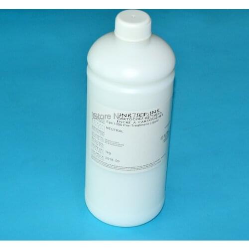 High quality ! 1000ml Pre-treatment Liquid Compatible for White Textile Ink Printer Pretreatment Fluid