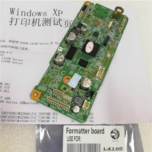 1pc free shipping 90% original new L4160 mainboard for Epson L4160 formatter board motherboard