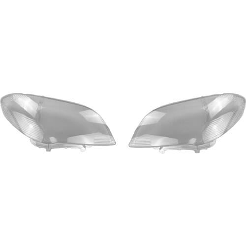 2x For Toyota Vios 2006 2007 Right/Left Headlight Shell Lamp Shade Transparent Lens Cover Headlight Cover
