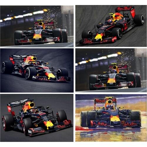 New 5D DIY Diamond painting max racing get away rhinestones diamond embroidery F1 diamond mosaic cross stitch Home decor Craft