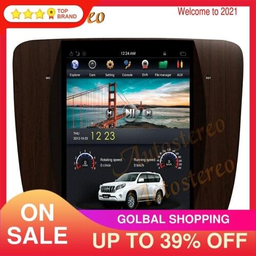 For Chevrolet Tahoe 2007-2013 Vertical Screen PX6 Android9 Car GPS Navigation Auto Radio Auto Stereo Multimedia Player Head Unit