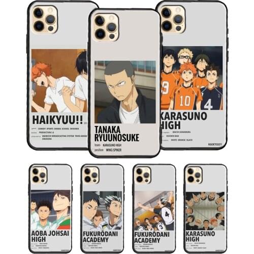 Anime Haikyuu Love Volleyball For iPhone 12 Pro Max Mini Cover TPU Phone Case For iPhone 11 Pro Max XS X XR 7 8 Plus SE
