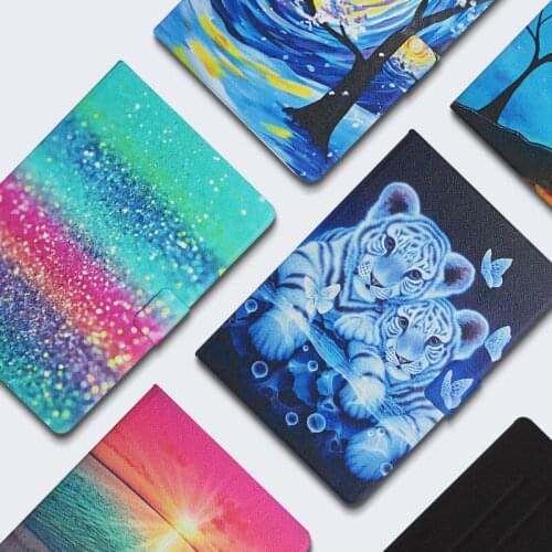 Case for Huawei MediaPad T5 10 AGS2-W09/L09/L03/W19 10.1 Tablet Funda Flip Stand Leather Cover for huawei mediapad t5 case Girls