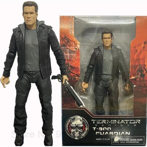 The Terminator T-800 Figure Guardian NECA Joints movable PVC Action Figure Collectible Model Toys Gift 18cm
