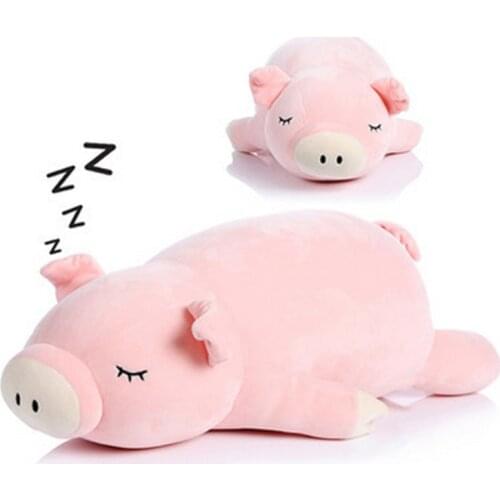 Fancytrader Big Soft Piggy Toys Plush Stuffed Animals Pig Toys Pink 75cm 30inch Nice Gifts and Pillow for Kids and Friends
