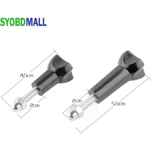 For Gopro Hero 9 8 7 6 Accessories Long Short Screw Thumb Bolt Nut Fixed Adapter for Sony AEE for Go Pro SJCAM Xiaomi Yi 4k II