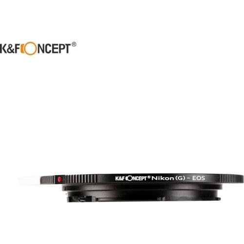 K&F CONCEPT Lens Mount Adapter for Nikon G Lens to EF-Mount for Nikon G (D-Type) Lens to Canon EOS Camera Body free shipping