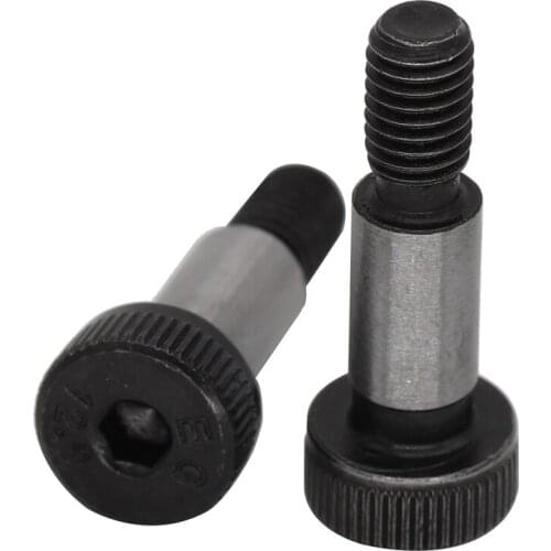 M10*100/110/120/130/140/150mm 12mm 13mm Shaft OD 12.9 Grade Steel Hexgaon Socket Mould Shoulder Screw Stopper Brake Stop Bolt
