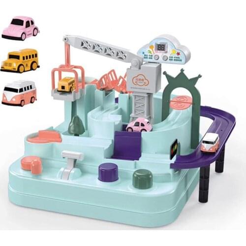 Adventure Car Train Track Set Racing Toys Kit Gifts For Kids Boys New Kids Toys Dropshipping