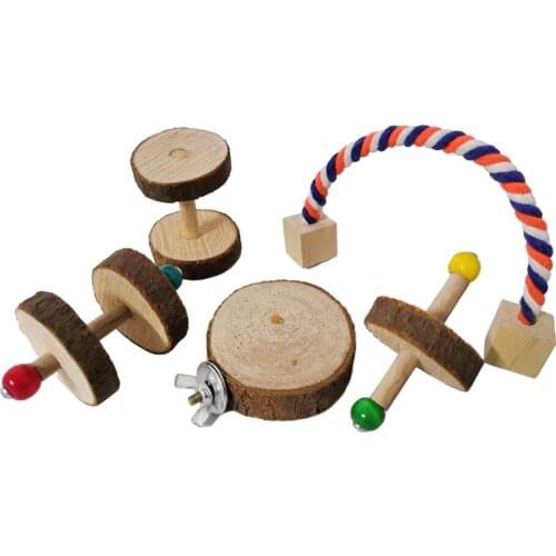 5x Little Sport Exercise Toys Kits For Hamsters Gerbil Dog Random Color