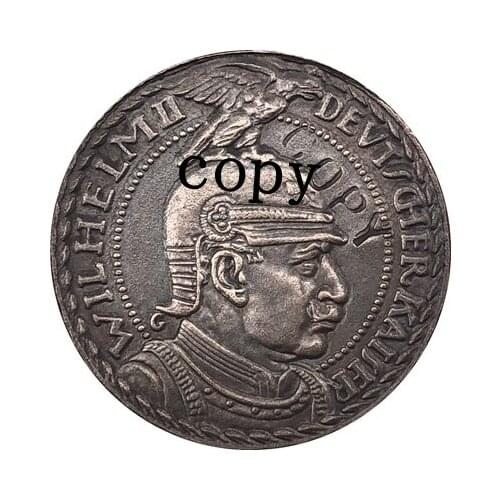 German 1913 10 Mark coin copy 20MM