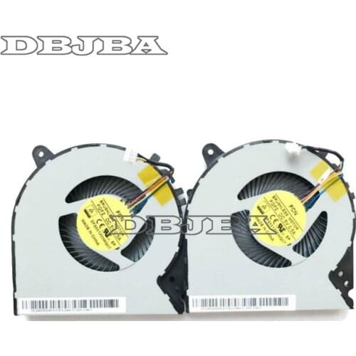 New twins Fan for Lenovo Ideapad Y700 Y700-15ISK Y700-15ACZ P/N:MF75100V1-C010-S9A CPU + GPU Cooling Fans 4PINS