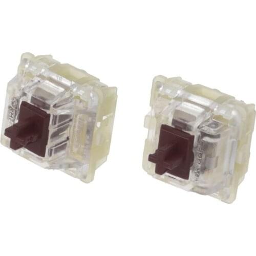2Pcs Original SMD RGB Cherry MX Switches 3pin Feet Brown Switch Mechanical Keyboard Clear Switch